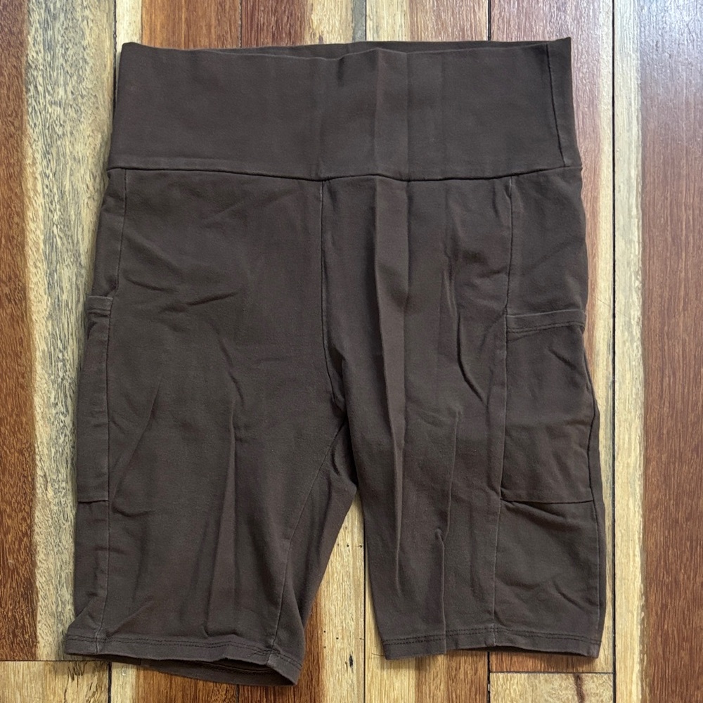 Ambiance Chocolate Brown Shorts